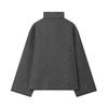 European and American style, new women's clothing, fashionable casual turtleneck long-sleeved jacket 7522264 733
