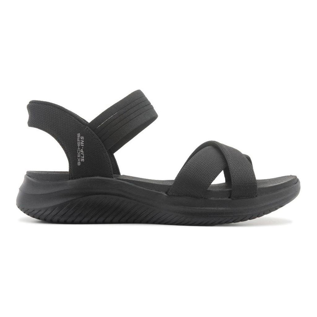 Skechers Cali Lightweight Comfortable Breathable Kids Sandals Kids Sandals Black 119975-BBK