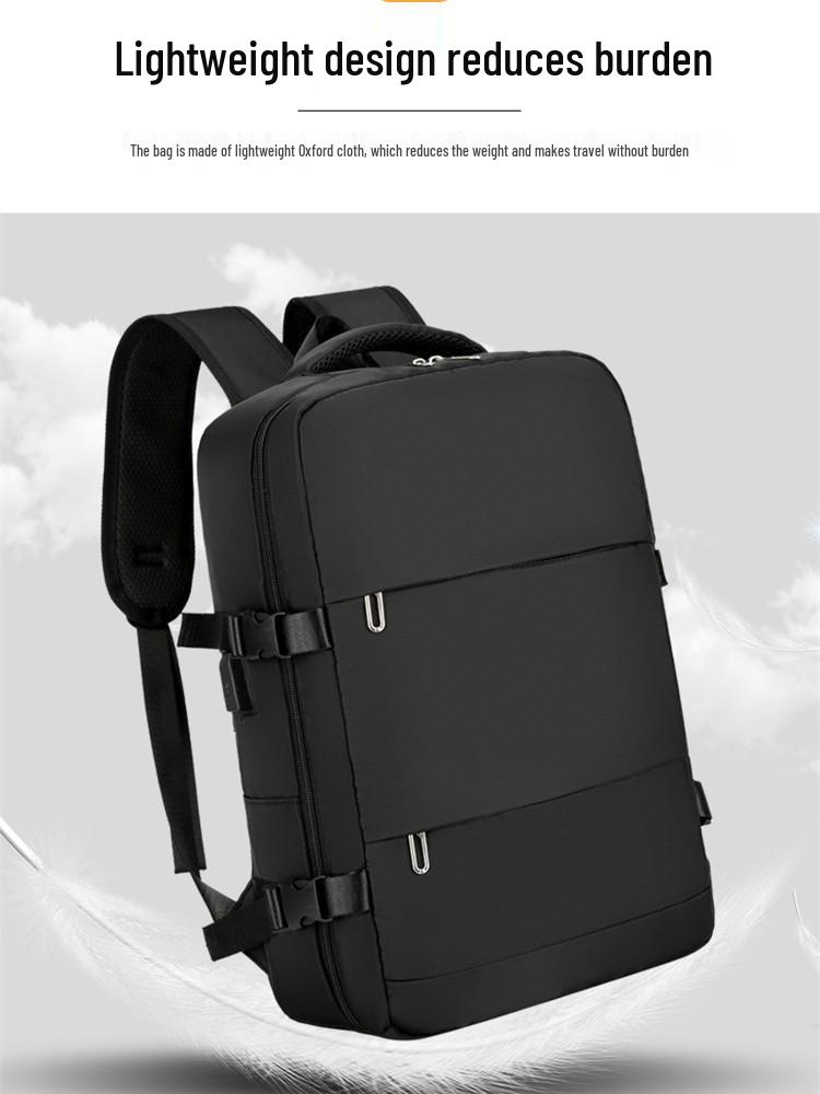 Waterproof USB Interface Large Capacity Laptop Backpack for Business, Commuting, and Outdoor Use