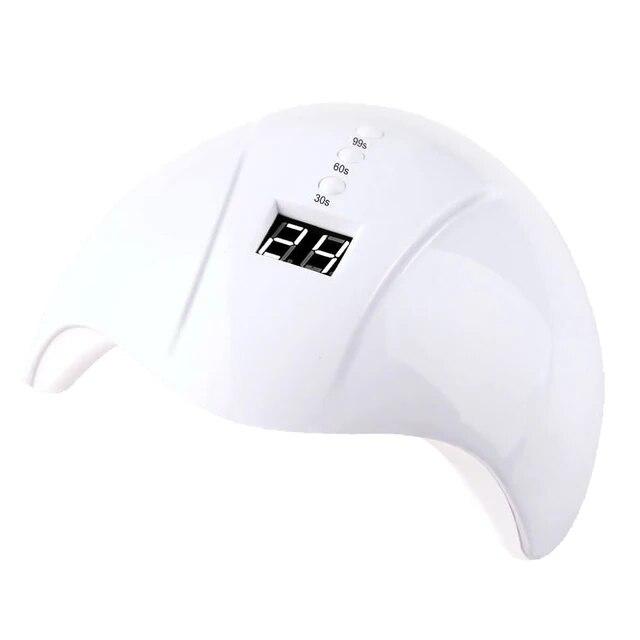 

Лампа высокой мощности 36 Вт, 12 светодиодных ламп для отверждения ногтей, три зубчатых механизма, профессиональные лампы для сухих ногтей, 2 цвета белый