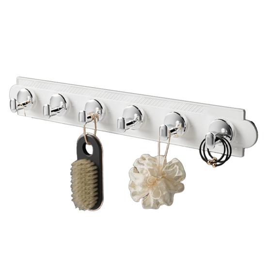 Self-Adhesive Wall Bathroom Hook Strong Load-bearing Hanger Organizer Hook