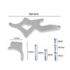 Chevrolet GM LS Corvette Power Steering Bracket Conversion Kit