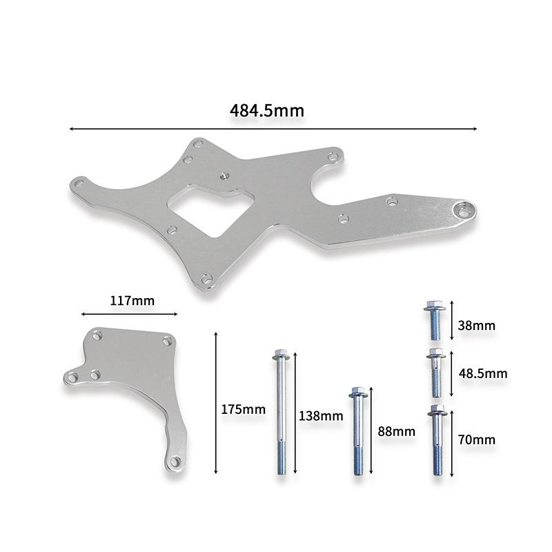 Chevrolet GM LS Corvette Power Steering Bracket Conversion Kit