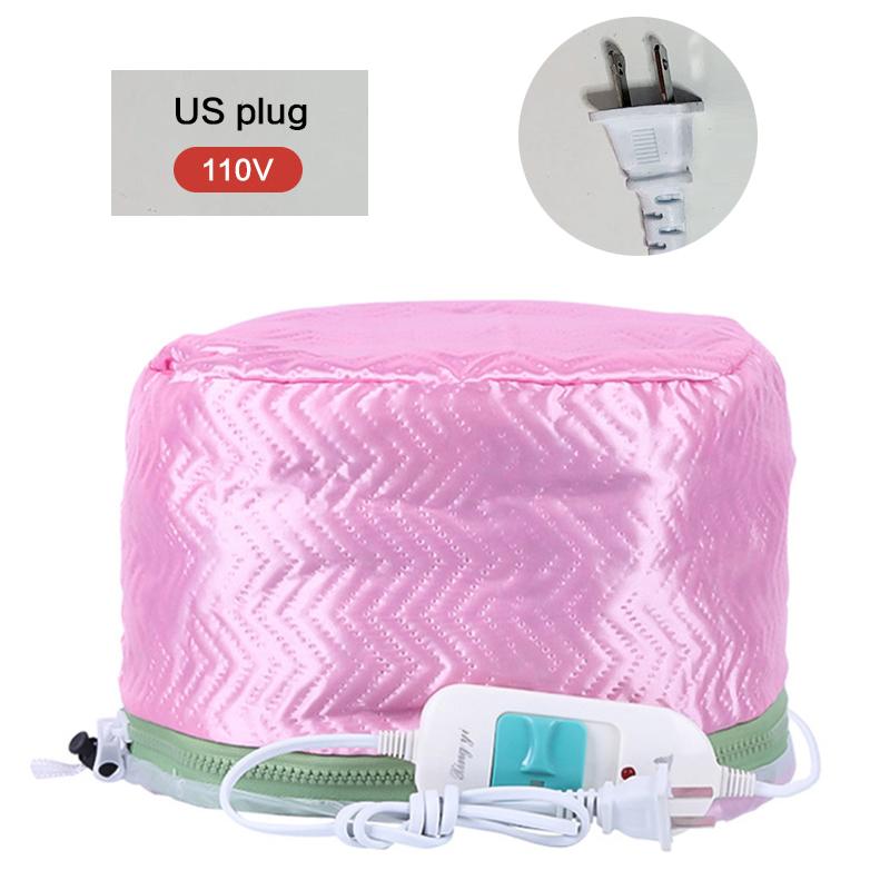 Adjustable PU+PVC Liner Hair Steamer Dryers Cap Electric Hair Heating Thermal Cap Treatment Hat SPA Home Salon Hair Styling Care