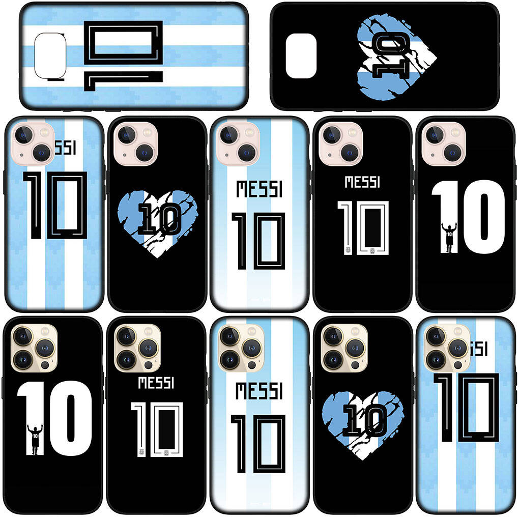 for Samsung Galaxy S25 S24 S23 iPhone 17 16 15 Xiaomi Redmi Note 14 13 12 11 Plus Pro Max Case Argentina No10 Soccer No 10 Football OPPO Huawei Cover