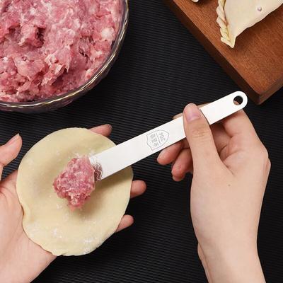 1PC Fleischlöffel Knödelform Edelstahl Knödel Maker Teigschneider Must-Ravioli Lazy Pastry Press Mould Shaper Küchenzubehör