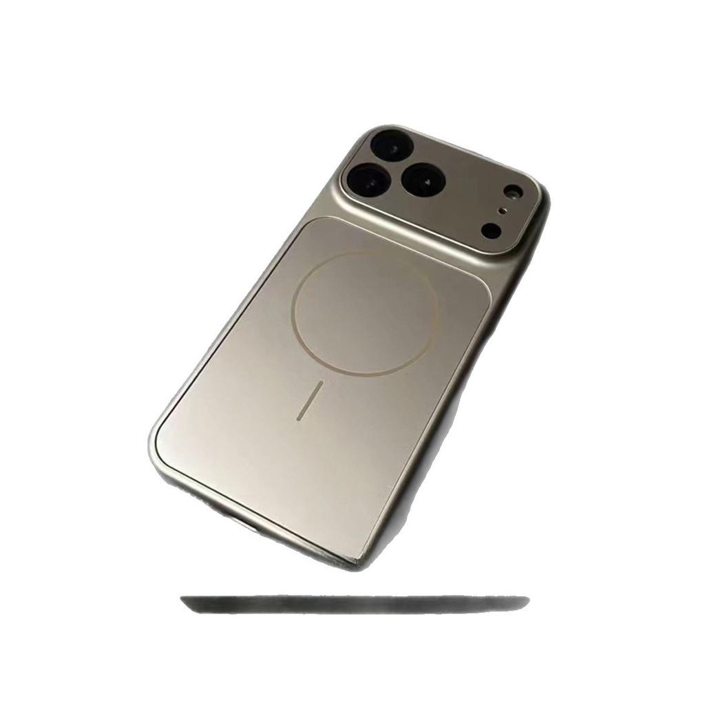 New Magnetic Suction Converts Into 17 Mobile Phone Case in Seconds for Apple 17PROMAX All-inclusive Goddess Small Fresh Trendy Brand Temperament Case