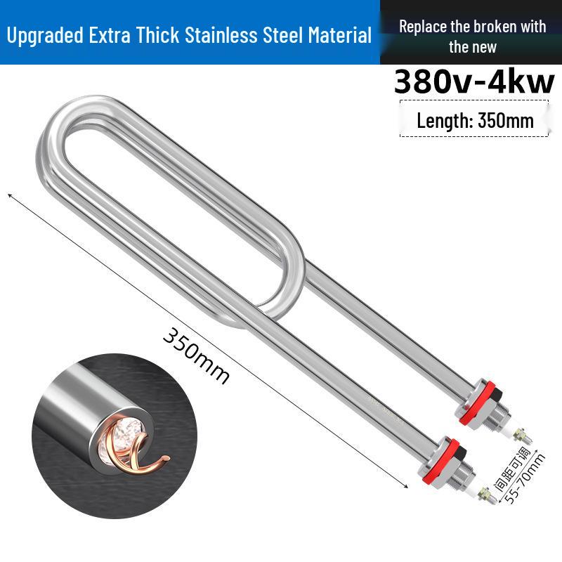 Electric Rice Steamer Heating Tubes: 380v & 220v, 2kw, 3kw, 4kw Heating Elements for Steaming Boxes