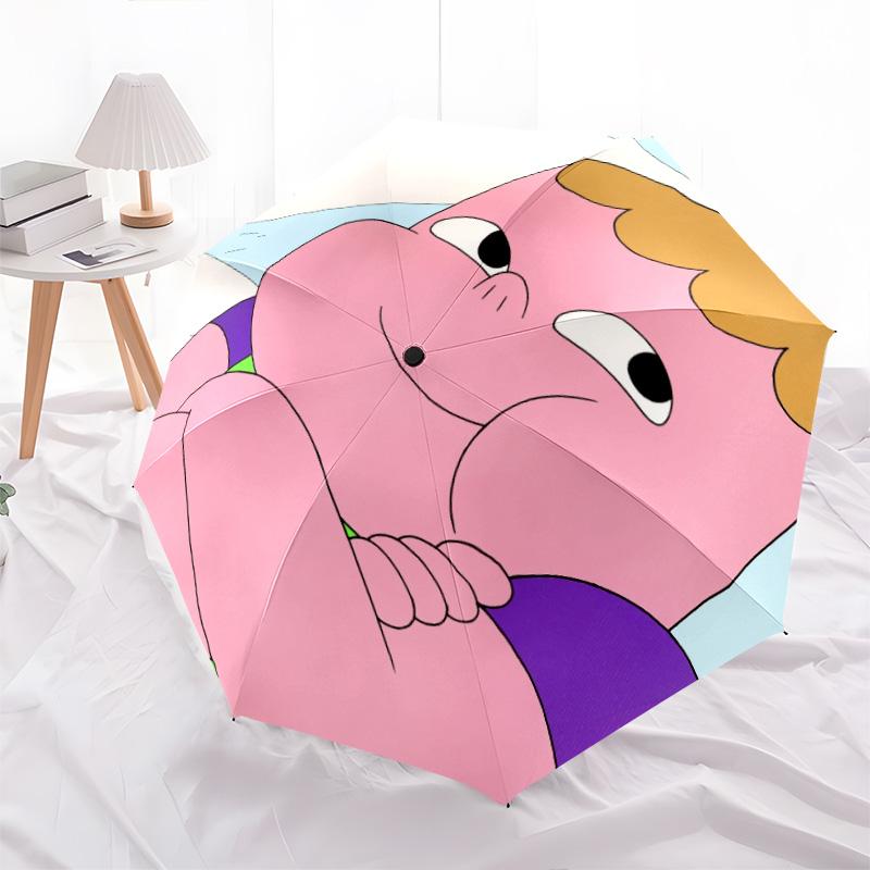 Рисунок Винни-Пух, автоматический складной зонт, портативная и складная конструкция, 8 спиц, рождественский или день рождения подарок.