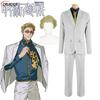 Disfraz Cosplay Kento Nanami Pelucas Gafas Traje para Hombre Anime Halloween Fiesta de Navidad Uniforme Peluca Atuendo