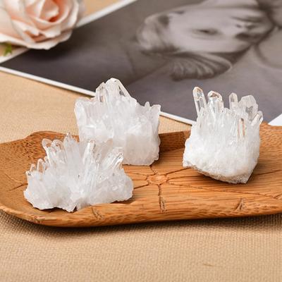 Natural Crystal Cluster Quartz White Clear Quartz Healing Stones Gemstone Reiki Specimen Home Decoration Minerales Gifts