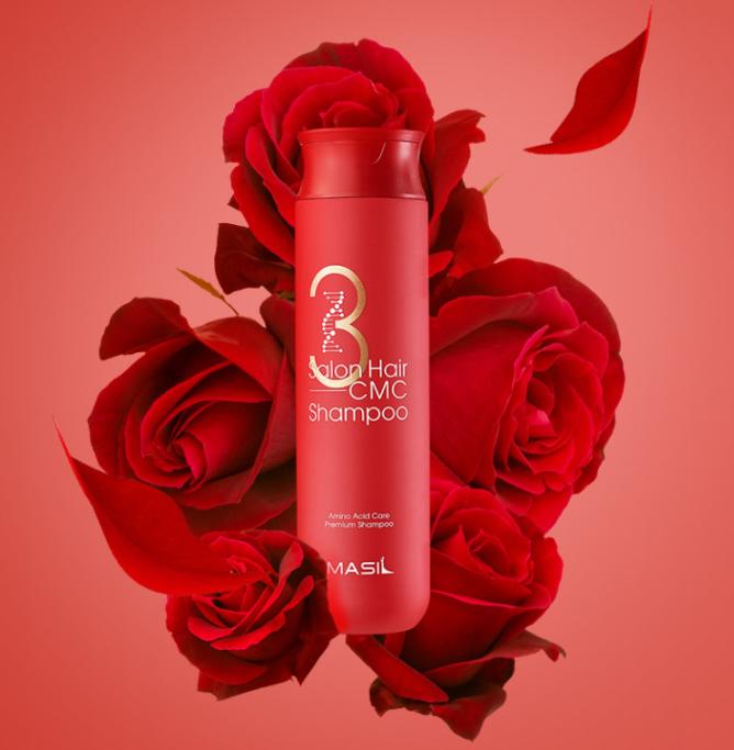 Masil 3 Salon Hair CMC Shampoo Floral 500ml | Korean Professional Hair Care