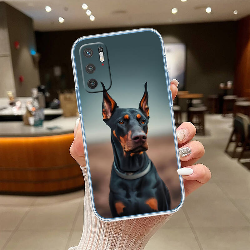 Rottweiler Doberman Guard Dog Phone Case for Motorola Edge 20 30 S30 40 50 Fusion Lite Plus Pro Ultra Neo One Action Zoom Hyper Power Macro Vision