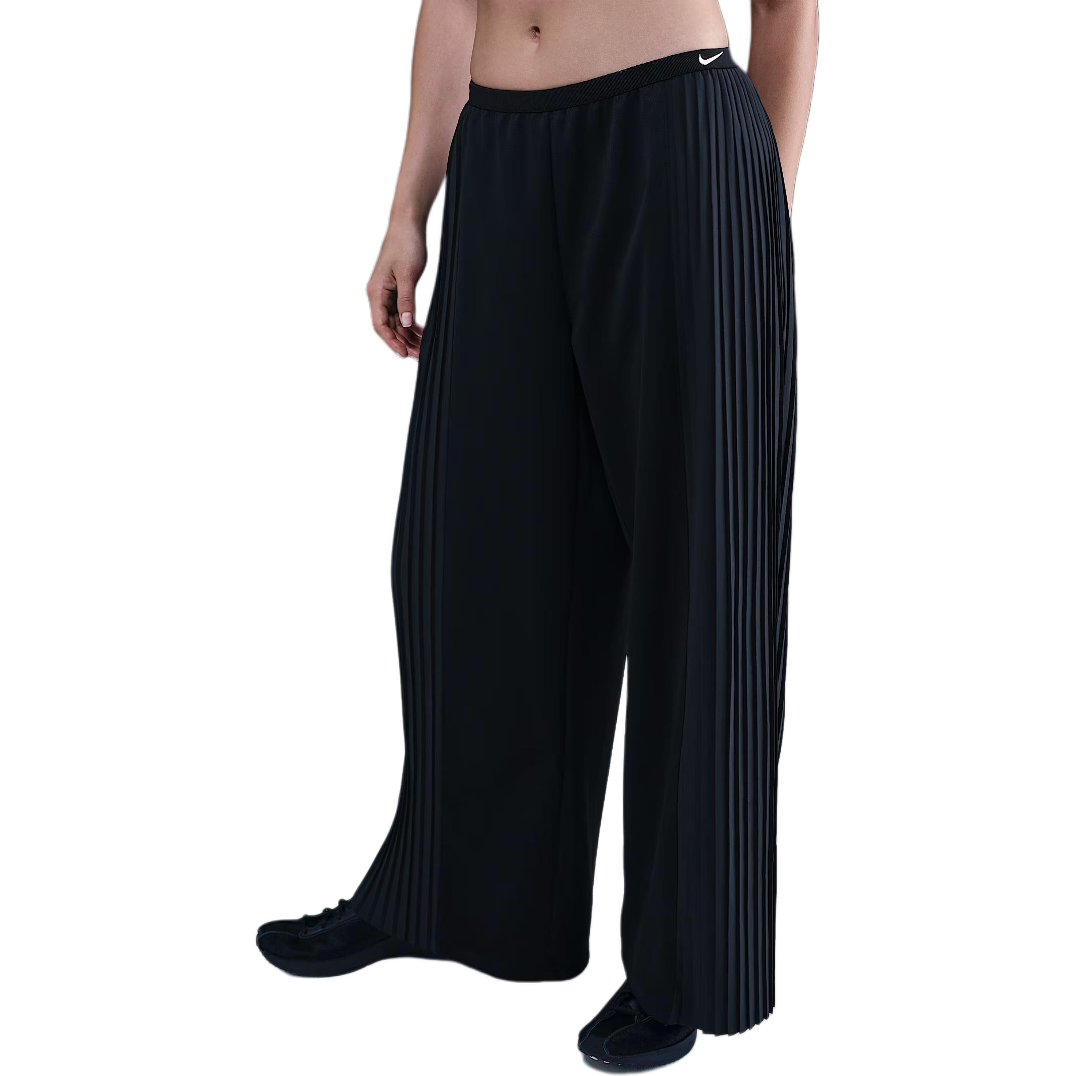 Nike Swoosh Sportswear Knitted Sweatpants Women s Black/Canvas IM7460-010 L