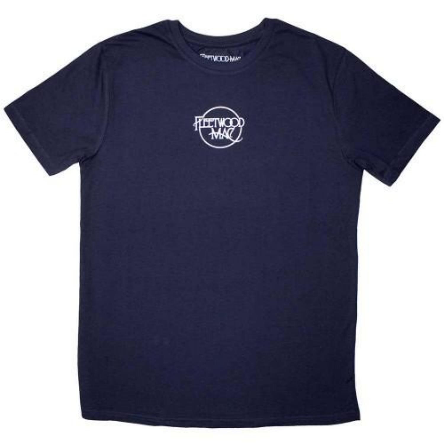 Fleetwood Mac Unisex Adult Mini Classic Logo T-Shirt S