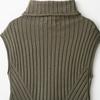 Kaslead New Women clothes Western Style Versitile Fashion Turtleneck Knit vest 6771118