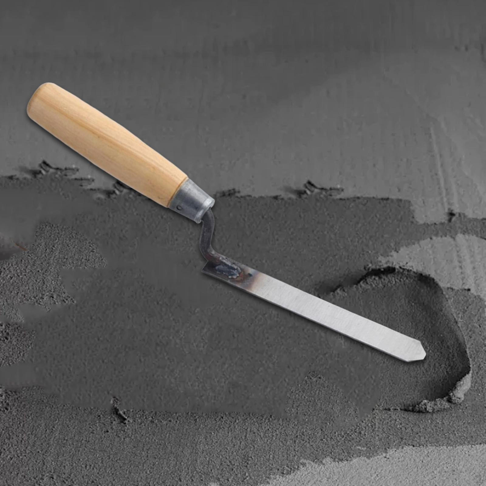 

Мастерок-расшивка для кирпича Палец Плоский Эргономичный Ручной инструмент для DIY Цемент для