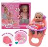 Puppe Askato Tosya mit Stuhl