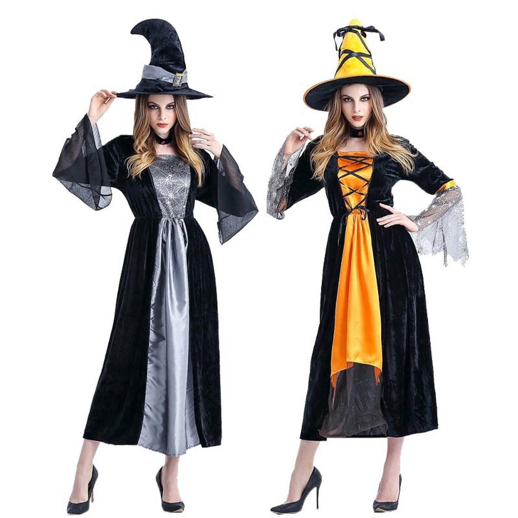 Halloween Costume, Witch Costume, Cosplay Costume, Witch Cosplay Performance Costume