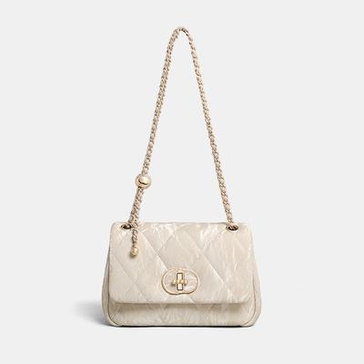 Small Fragrance Bag Spring/summer Chain Crossbody Bag Girls Birthday Light Luxury Underarm Bag Women's Bag