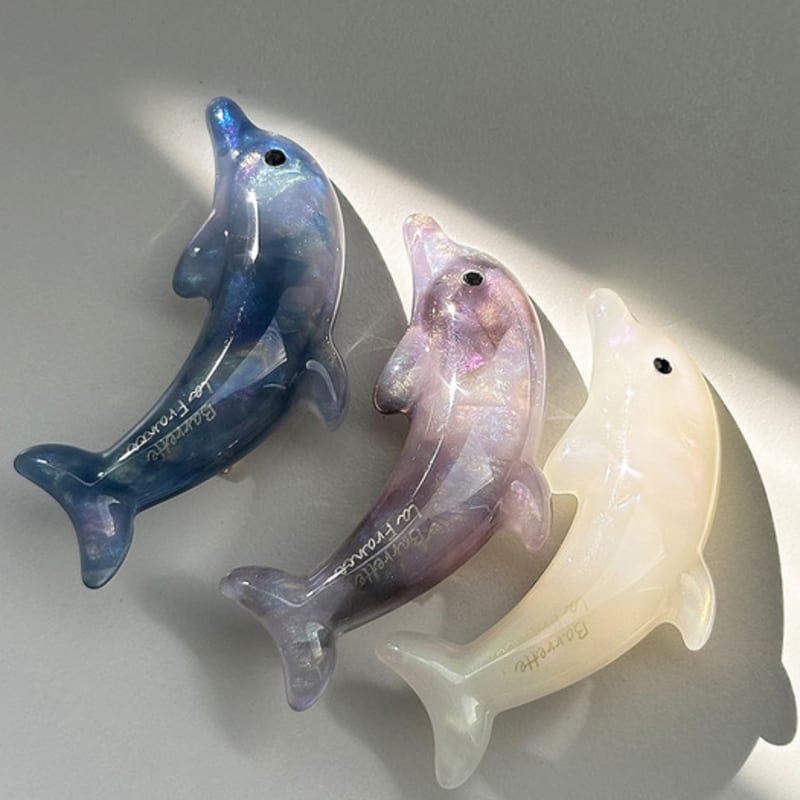 

заколка для волос mosxe Dolphin (8 цветов) blue aurora