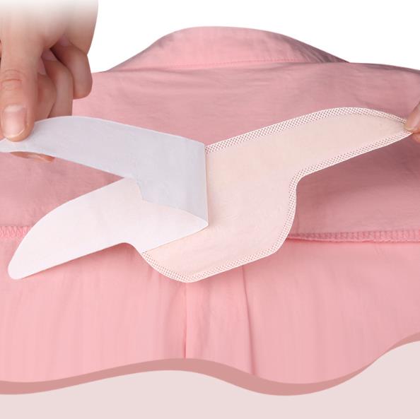 Sweat Pads Collar Protector for Men Women Disposable Shirt Neck Liners Invisible Against Sweat Stain Neck Deodorant Pads
