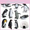 Arctic Animal Pvc Miniature Penguin Figures Collectible Set For Home Decor And Gift
