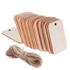 25x Wood Gift Tags Blank Wooden Tags for Wedding Decoration DIY Craft Card Making Embellishments Scrap Booking Decoupage Sign