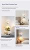 Italian Luxury Adjustable Pendant Light with Hand Sweep Sensor for Bedroom