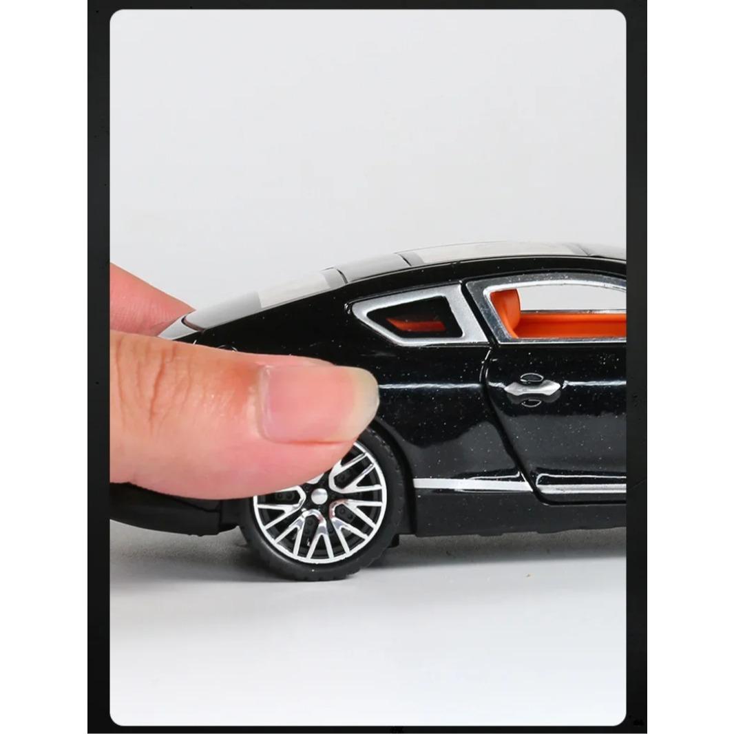 1/32 Bentley Continental GT литая модель автомобиля из металла имитационная модель — фото 6