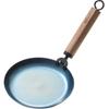TAKIBING FRYPAN, WAQ Campfire Frying Pan, Induction Compatible, Suitable for Campfires, Direct Flames, and Gas, Made In Japan, Lightweight, 18.6cm Fry