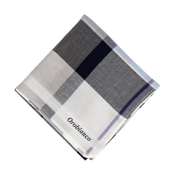 Orobianco Handkerchief Men s Yarn-dyed Handkerchief 24406015 Men