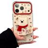 Cute puppy dog suitable for Apple 11promax mobile phone case iPhone11 bracket 11 fine hole 11 hard 11/11