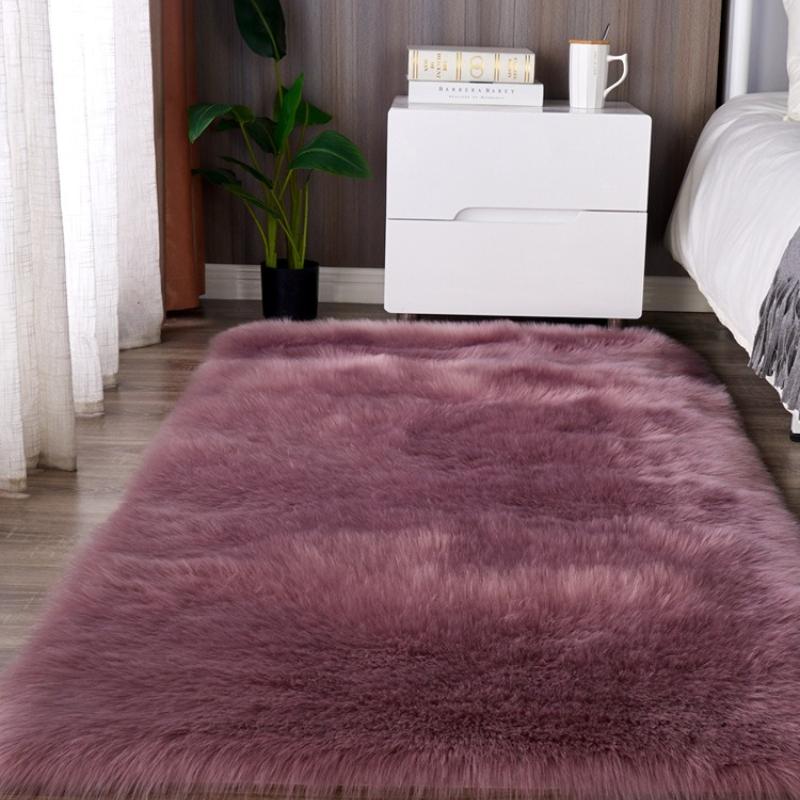 European Plush Floor Mat Suitable for Bedrooms Living Rooms Sofas Cloakrooms Various Sizes of Decorative Rugs Children's Room Game Plush Blanket