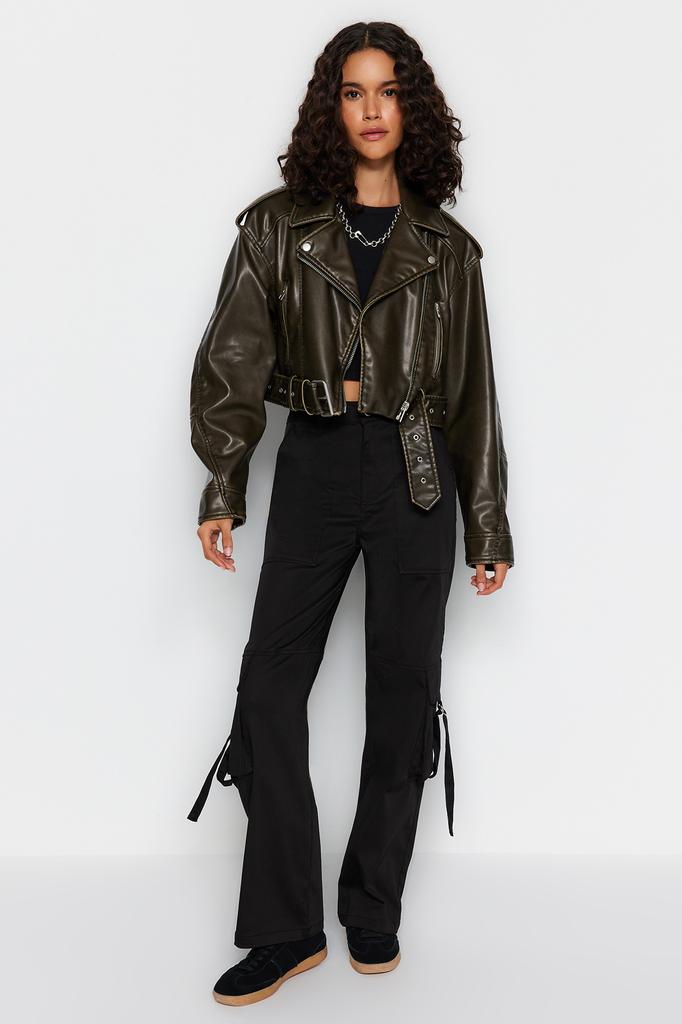 Женские джинсы, модные новые сезонные черные атласные джинсы-карго с ...