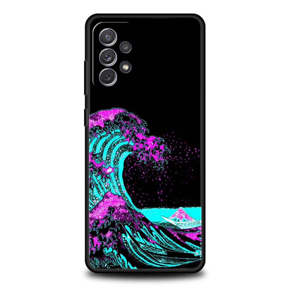 The Big Wave of kanagawa Phone Case For Samsung Galaxy A73 A53 A33 5G A13 A23 A21s A03 A11 A31 A41 A51 A52 A71 M21 M31 A01 Cover