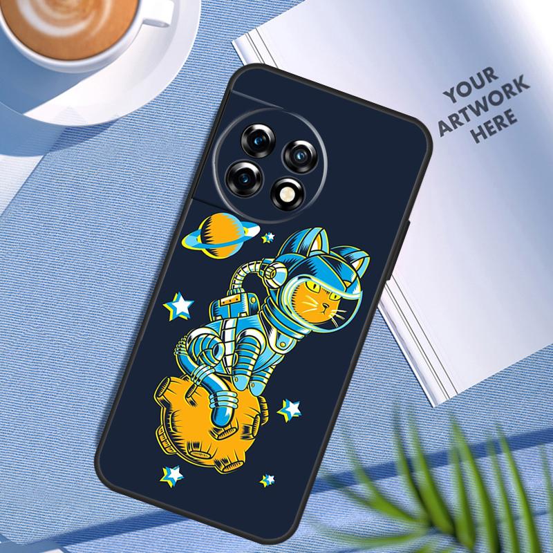 UFO Alien Cat universe Case For OnePlus Nord CE 5 3 4 Lite N20 N30 OnePlus 15 13 12 11 8 9 10 Pro 10T 13R 13T Cover