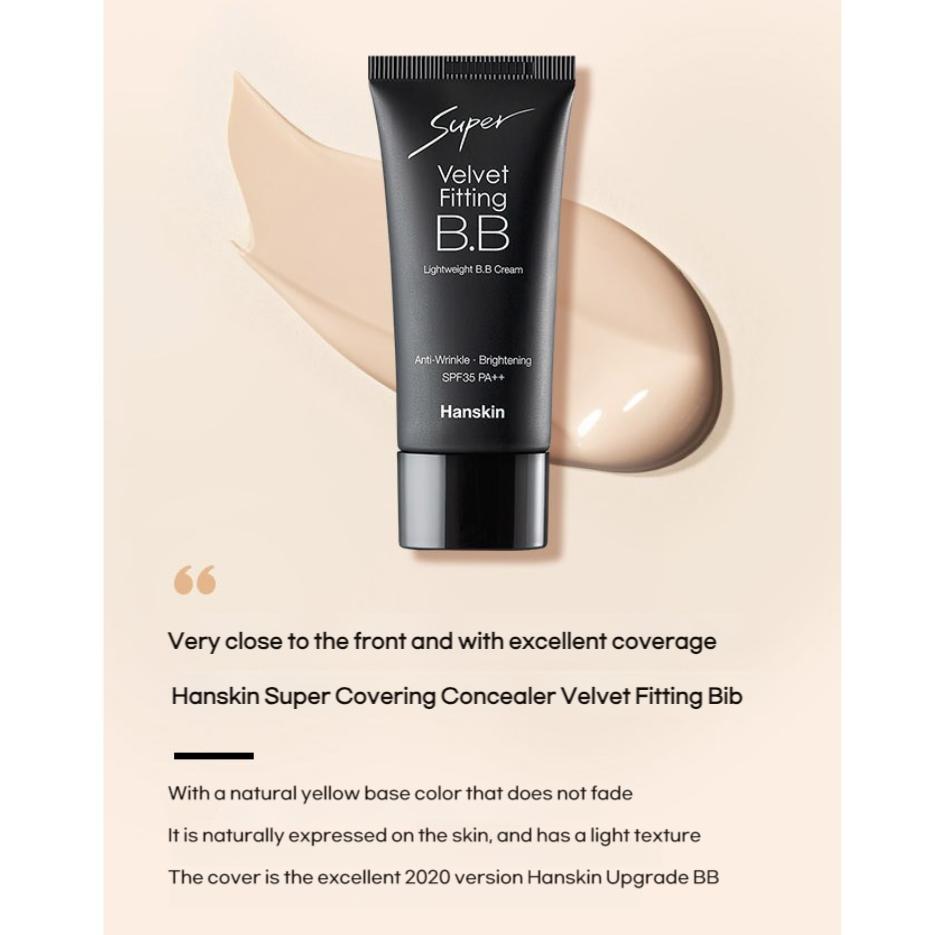 Hanskin Super Velvet Fitting BB Cream SPF35 PA++ 30g