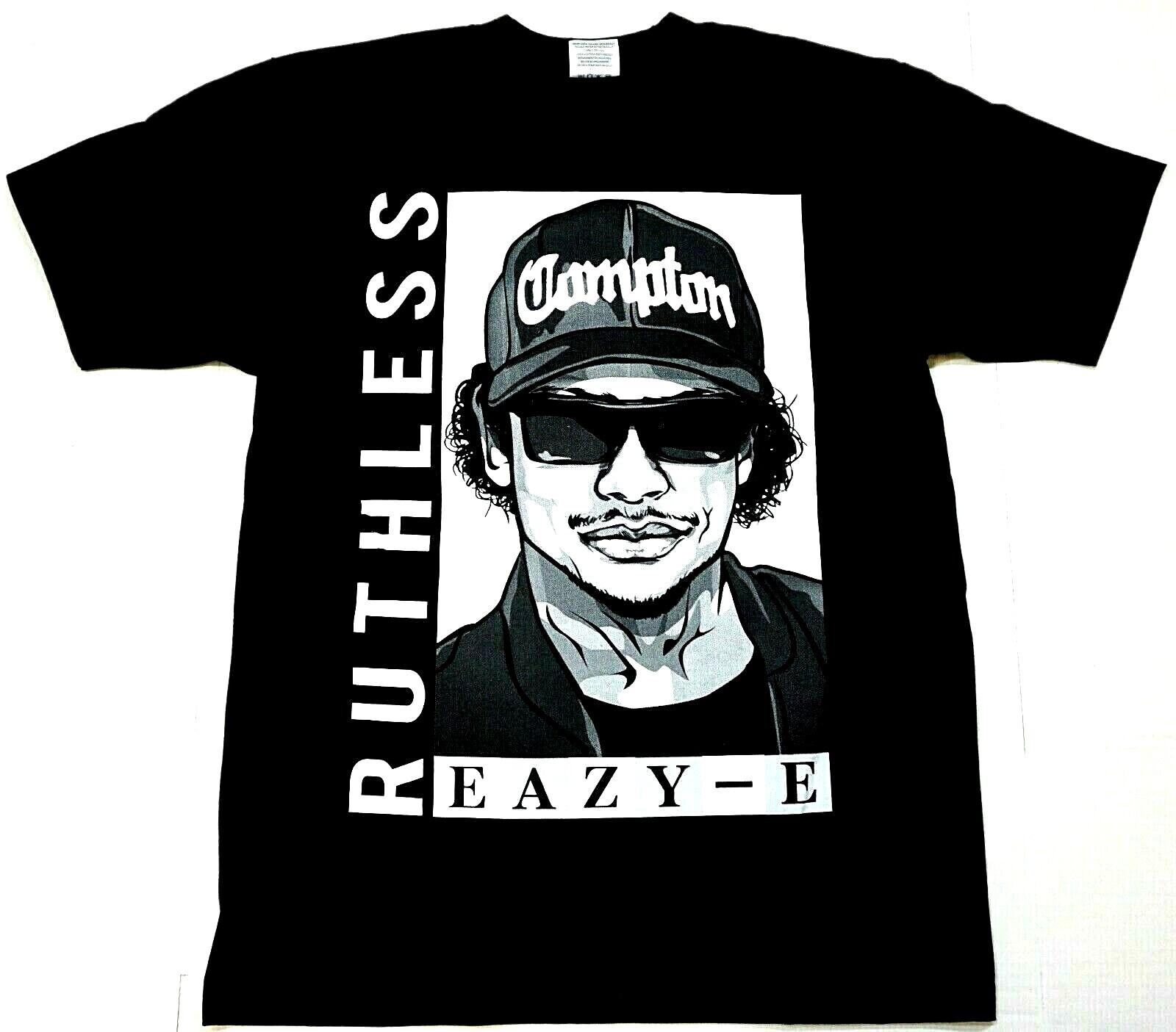Eazy-E T-Shirt Ruthless West Coast Rap Hip Hop Legend Compton Tee Men s New M