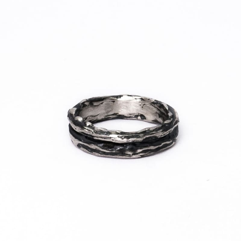 HARANG HR 161R_Rough Line Texture Ring