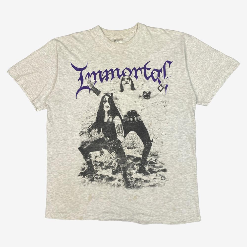 

Collection IMMORTAL Band Gray Shirt Unisex Concert S-5XL LO507 Unisex T-Shirt XXXXL