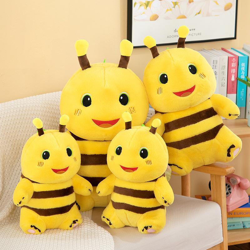 New Transformation Dragon Creative Honey Milk Bee Dragon Plush Toy Girlfriend Exclusive Couple Birthday Gift Doll Bee