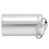 Portable Keychain Medicine Holder Alu um Waterproof Medicine Box Container for Outdoor Travel Camping