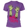 Bring Me The Horizon Mains Zombie T-shirt Violet NOUVEAU T-shirt Unisexe