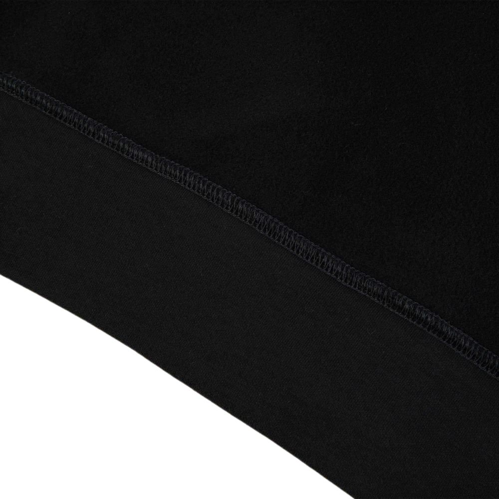 PUMA Logo Print Pocket Crew Neck Pullover Sweatshirt Men Tops Black 539699-01