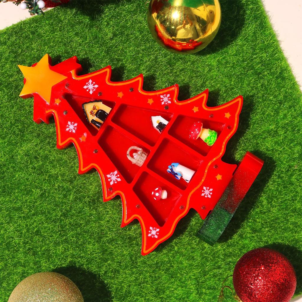 DIY Tropfenform Handgemachtes Weihnachtsgeschenk Weihnachtsbaumform Wiederverwendbare Fensterdekorationsdekoration Für Bastelprojekte Feiertagsdeko