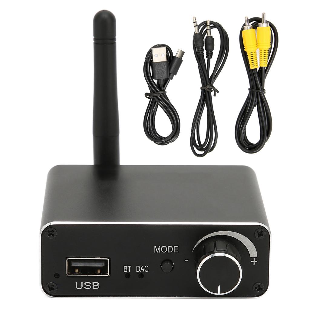 D18 Bluetooth DAC Converter Digital To Analog Converter with Bluetooth Receiver Supports U Disk