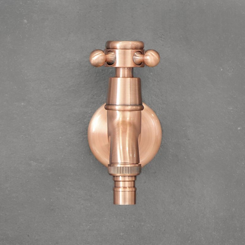 Garden Tap for Hose Rose Gold COPPER 1