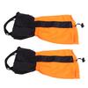 Children's Leg Covers Adjustable Waterproof Windproof Sand Prevention Children's Outdoor Leg Covers(Orange )