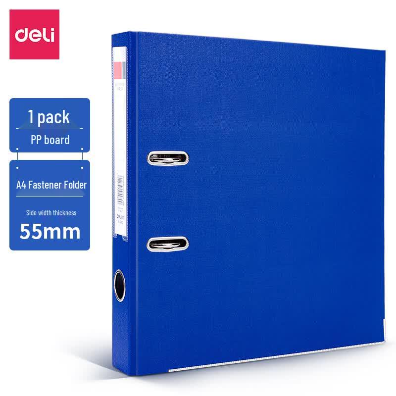 Deli A4 File Folder with Fastener